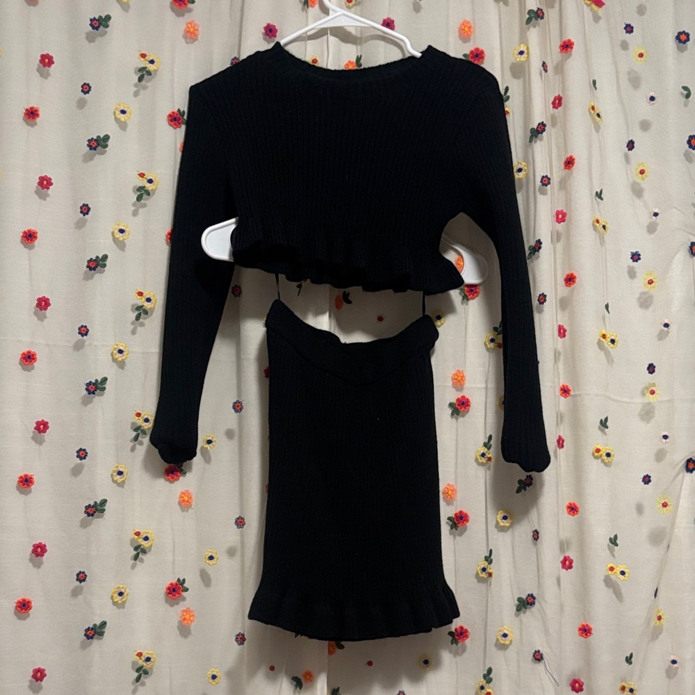 Black two piece